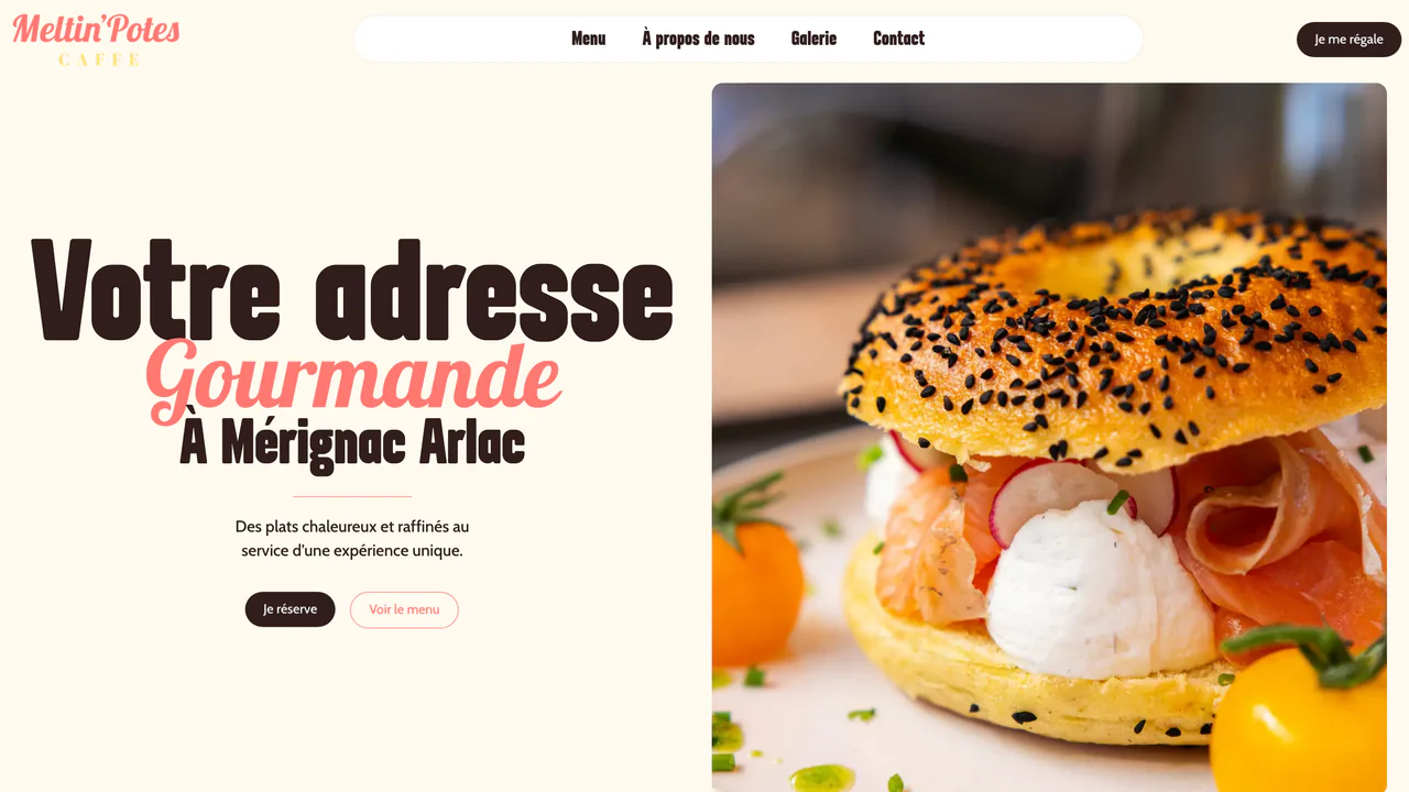 Hero du site Meltin’Potes Caffé